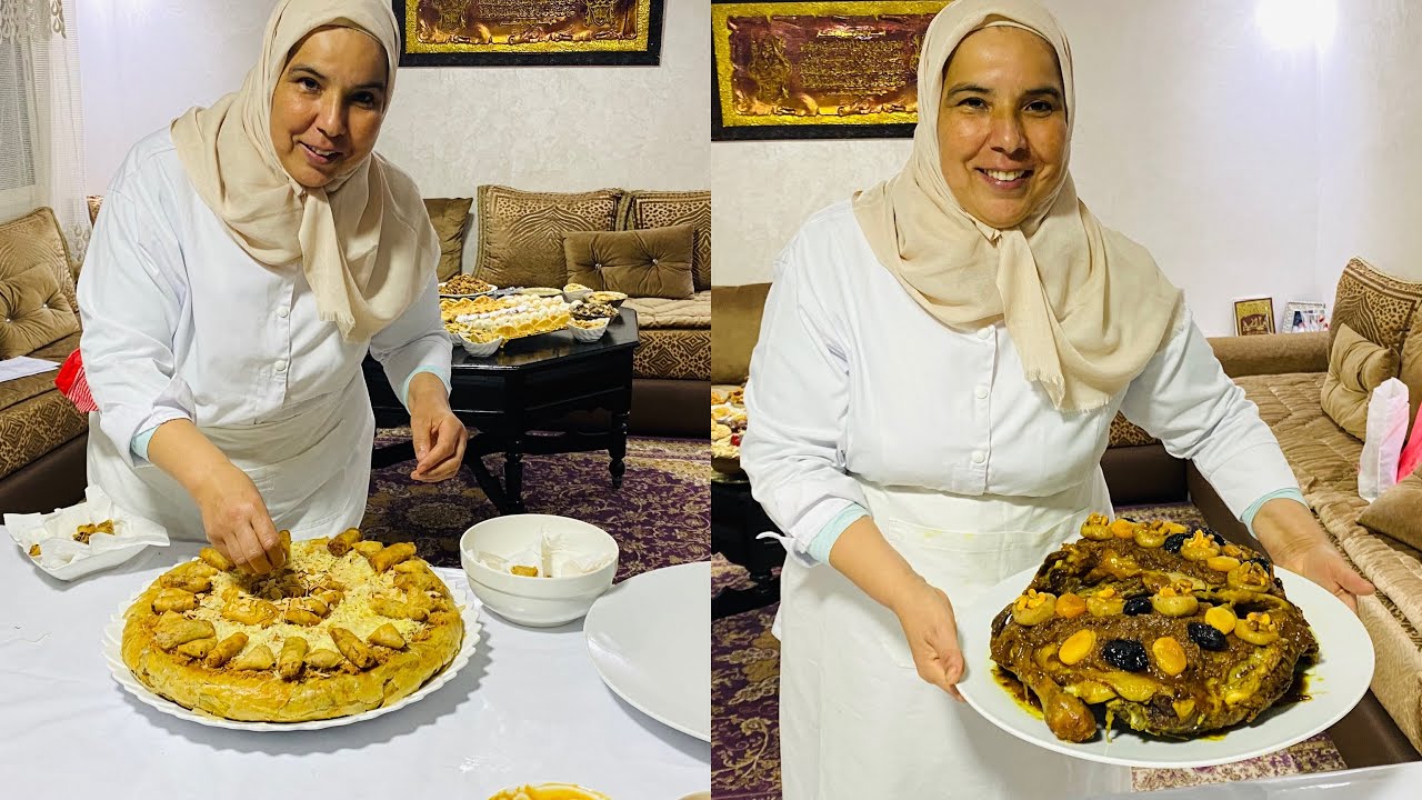 التقديم النهائي لمائدة التريتور مع الشيف و الاستاذة بديعة /أطباق بلادي 210