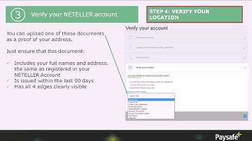 The Whole Neteller Verification Process Step 6 - How To Verify Your Location?