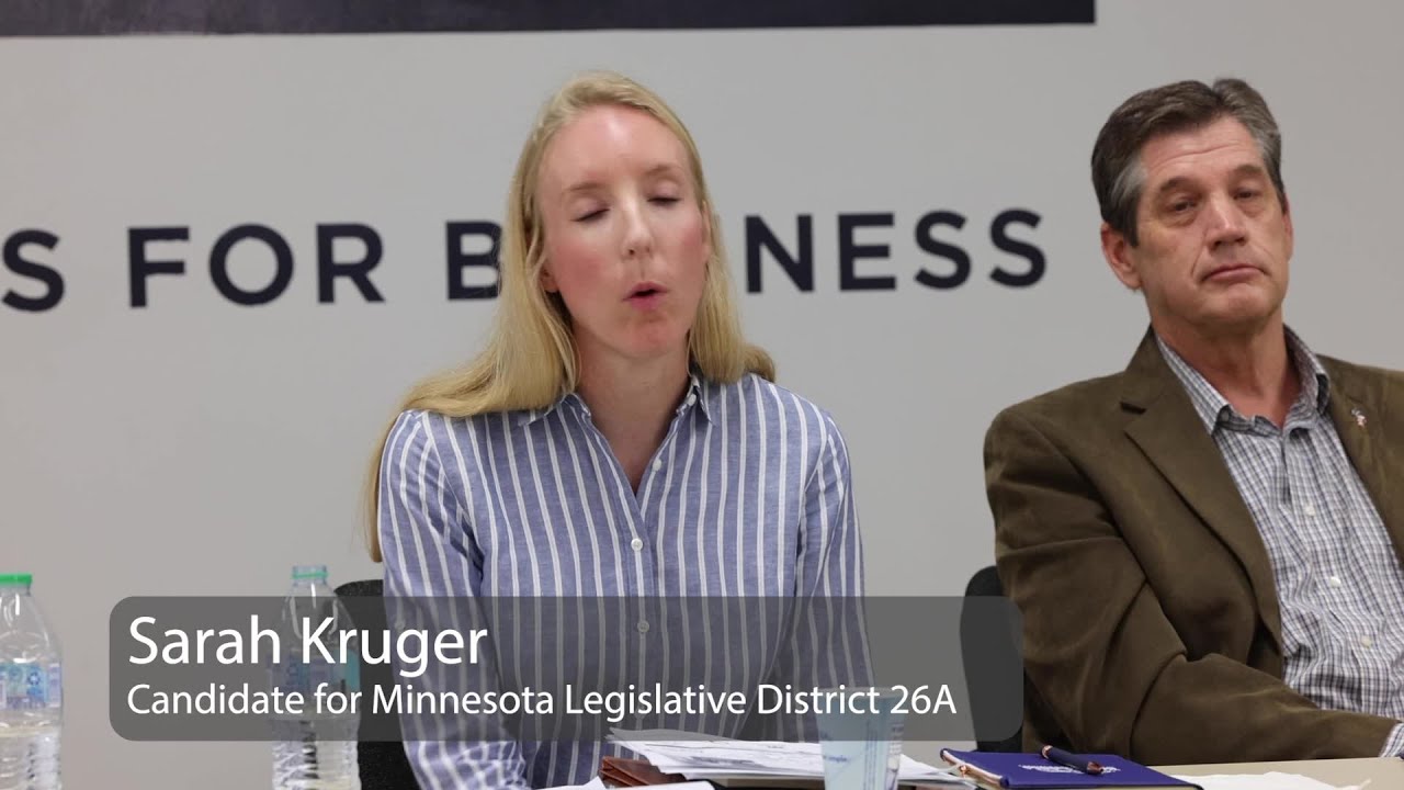 Aaron Ripper Repinski Minnesota house candidates Repinski and Kruger speak at Winona forum ...