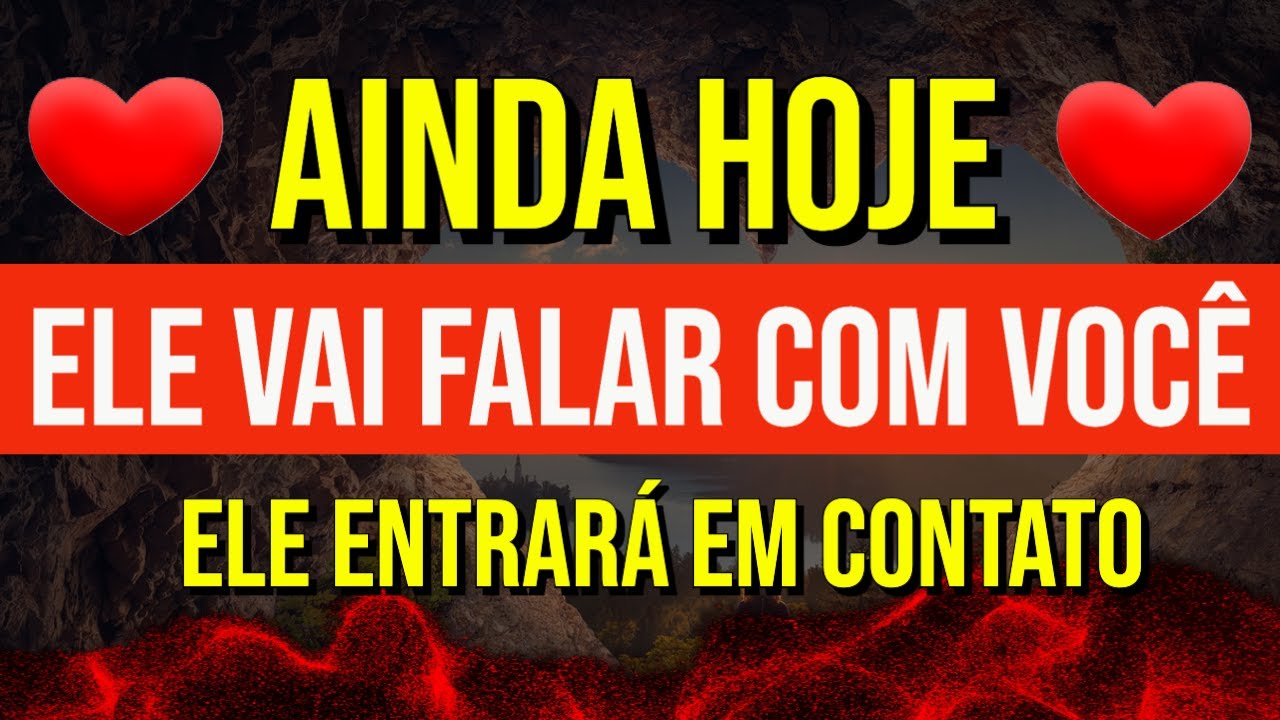 LEI DA ATRAÇÃO PARA ELE(A) QUERER FALAR COM VOCÊ E ENTRAR EM CONTATO