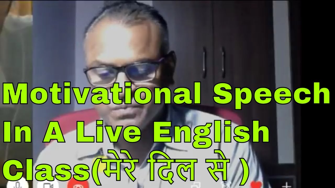 motivational speech in english by indian