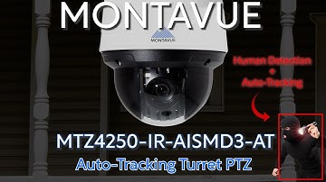 MTZ4250-IR-AISMD3-AT PTZ Camera | 2K Auto-Tracking Turret PTZ 25X Zoom Face Detection | Infographic