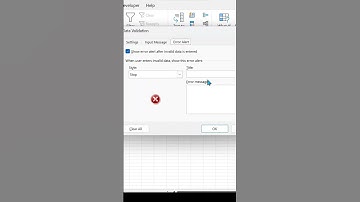 How to Create an Editable Drop-Down List with Error Reporting in Excel