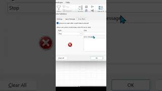 How to Create an Editable Drop-Down List with Error Reporting in Excel
