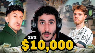 I played in a $10,000 2v2 tournament