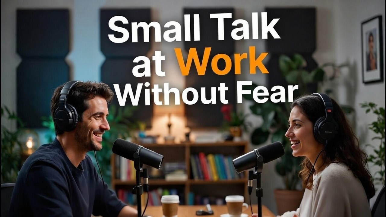 Talking Without Work Small Talk at Work Without Fear | English for Beginners #englishpodcast ...