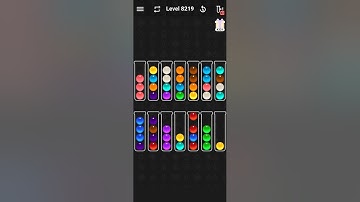 Ball Sort   Level 8219