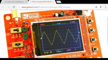Open-sourced DSO (Digital Storage Oscilloscope) DIY kit - DSO138