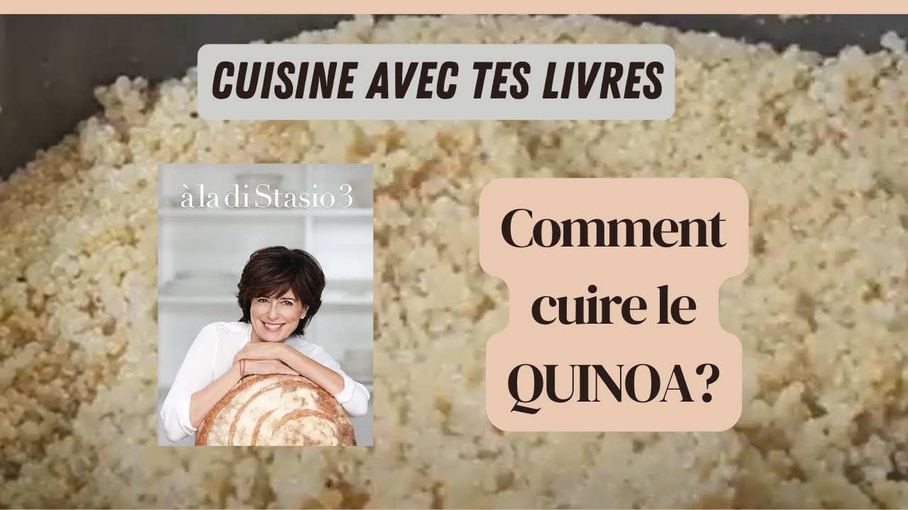 Comment  cuire le quinoa ? Facilement, avec l'astuce de Josée di Stasio!