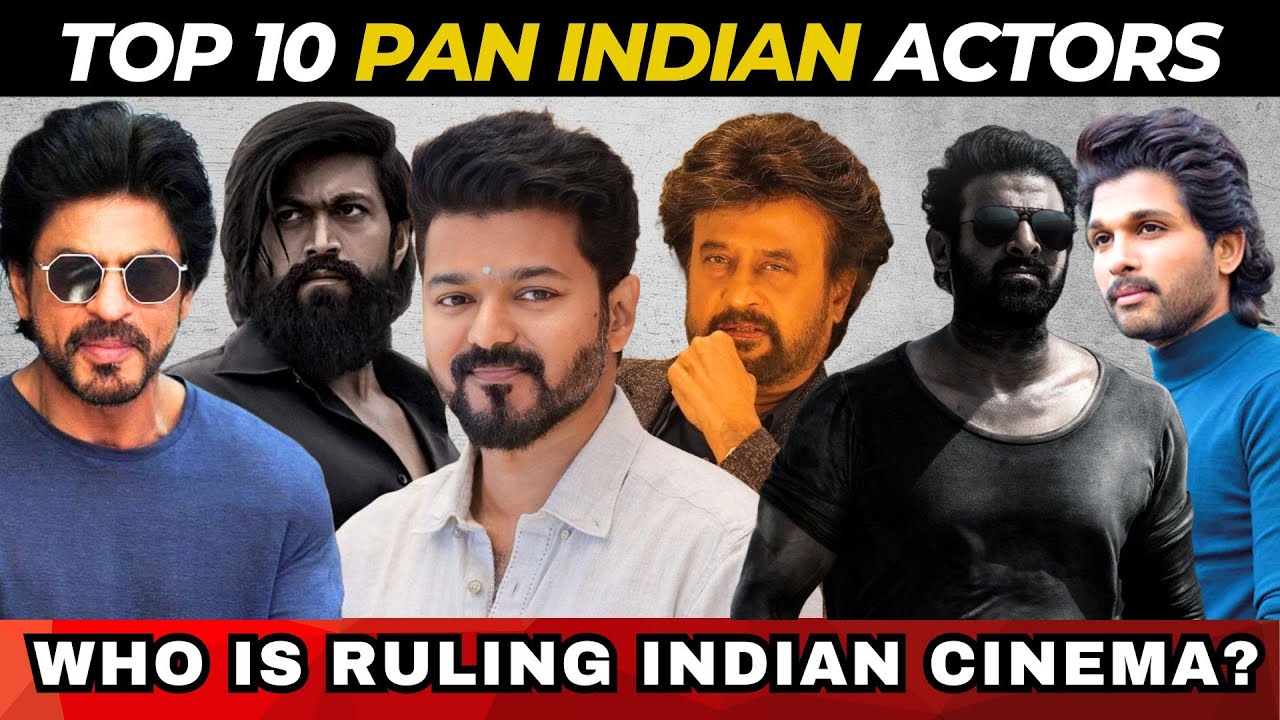TOP 10 INDIAN ACTORS 💥Most Popular and Fanbase Actors in India | Pan Indian Actors | Cini Platform |