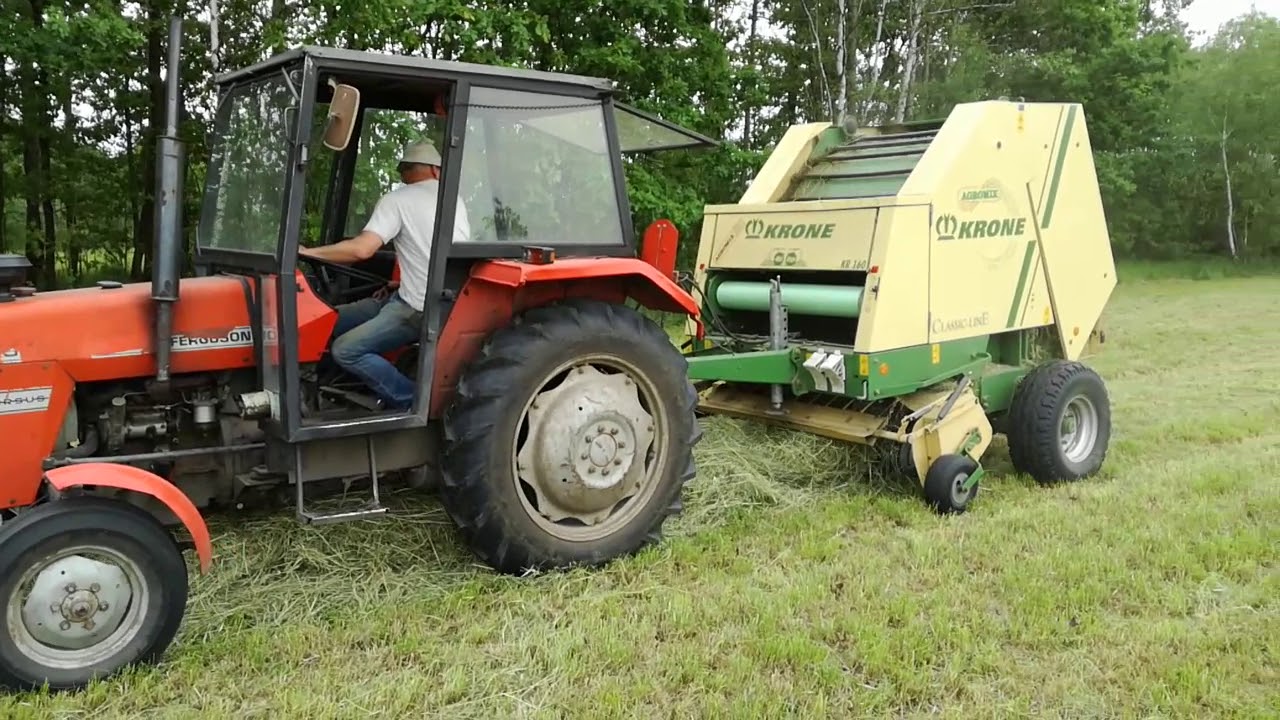 MF255 + Krone kr 160