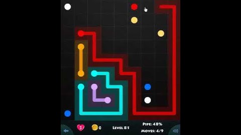 flow game facebook - 9 x 9 mania level 81 Connect the dots