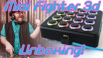 Midi Fighter 3d Unboxing