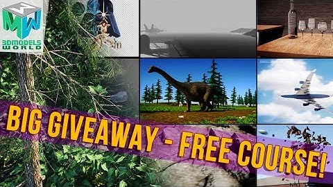 Big Giveaway 2019 Win Maya Cinematic Forest Environments Course🏆