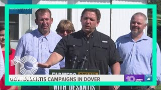 Gov. DeSantis campaigns in Hillsborough County