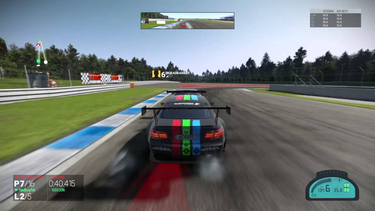 Project cars bmw banger racing - YouTube