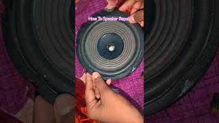 How to making|speaker repair subwoofer#shortsfeed #spekar