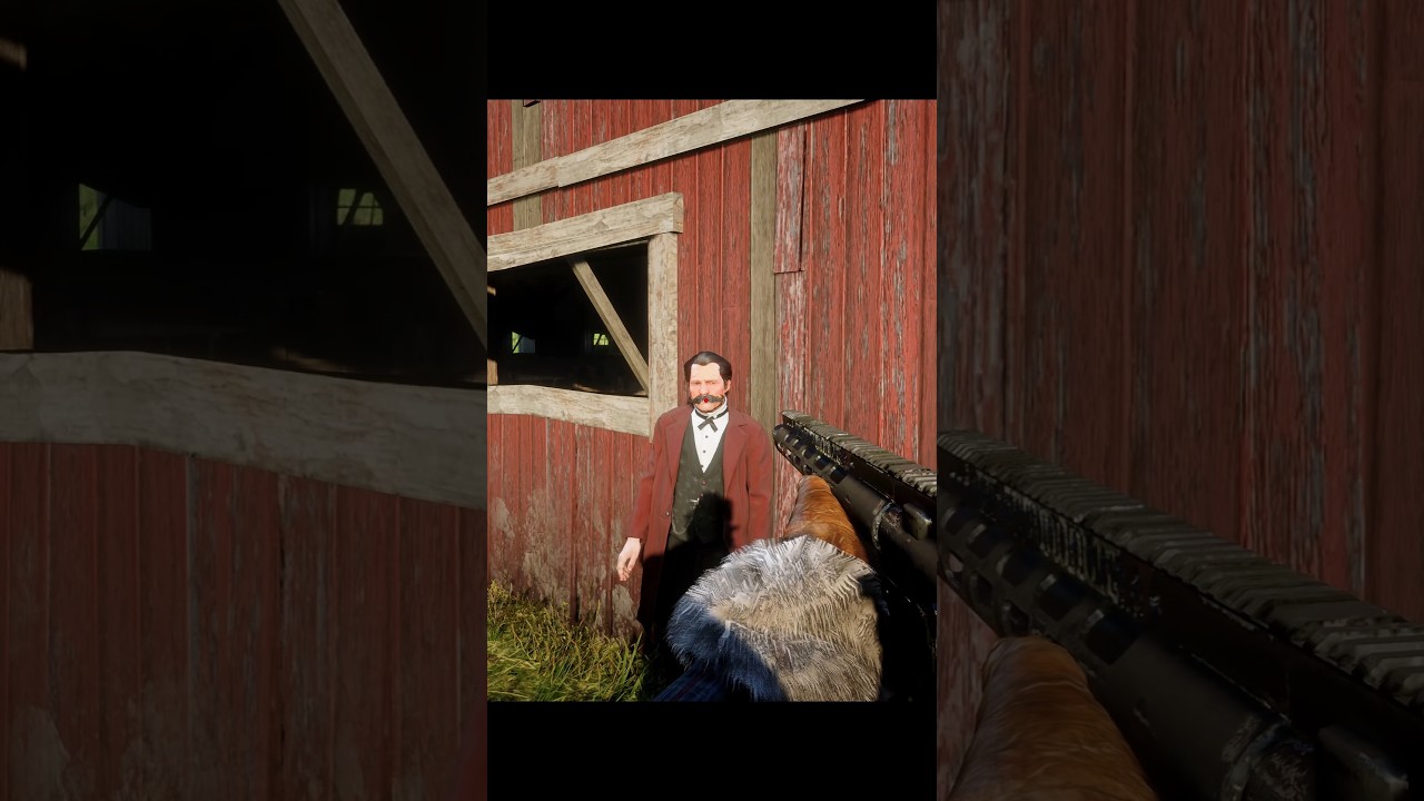 close range Arthur morgan encounters 