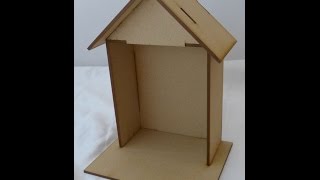 Instruction:House shadow box no.2
