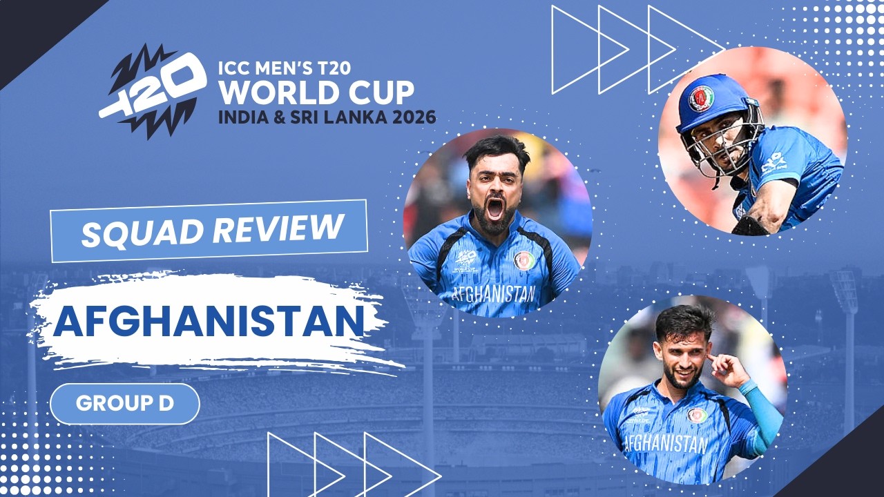 ICC Men’s T20 Cricket World Cup 2026 | Afghanistan Squad Review