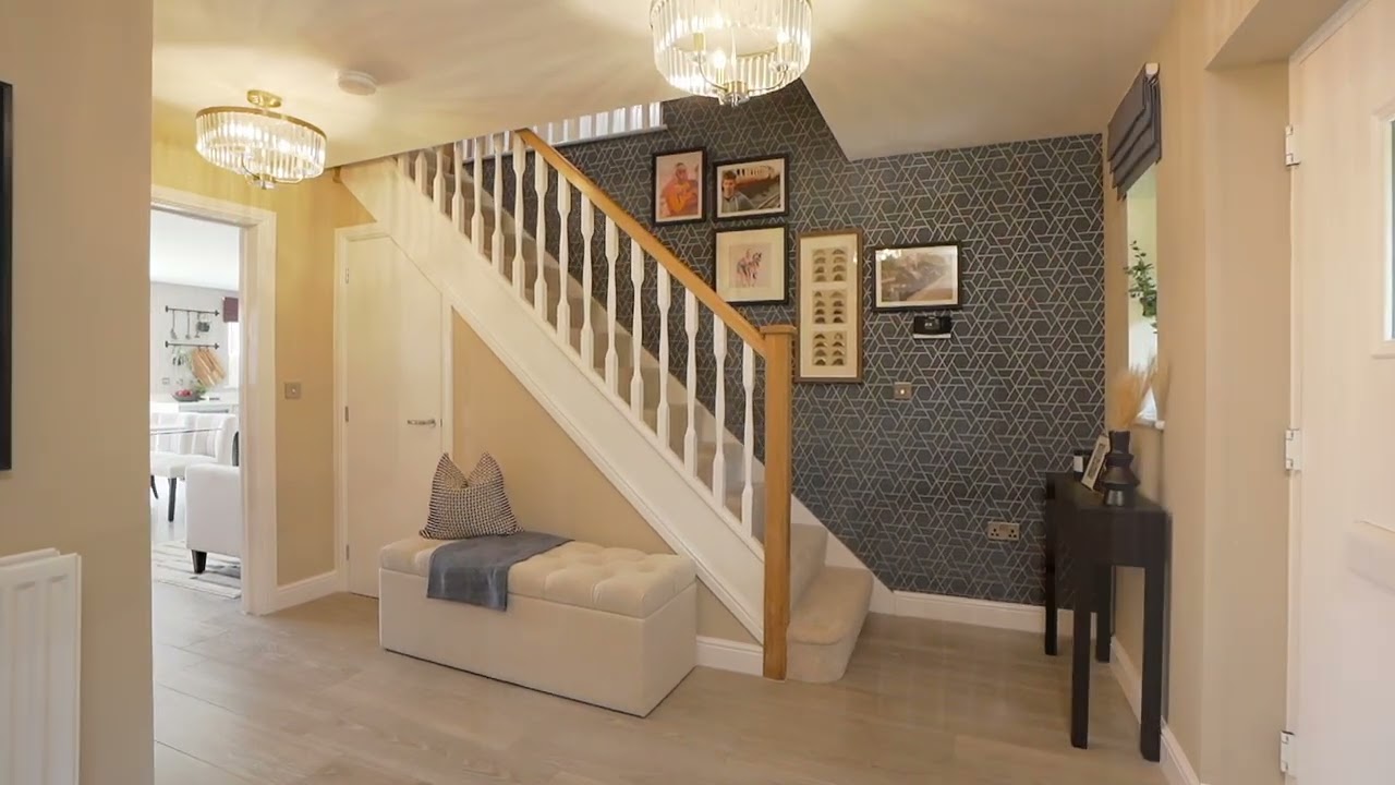 New build full home tour of The Charlton at Heritage Fields - Story Homes