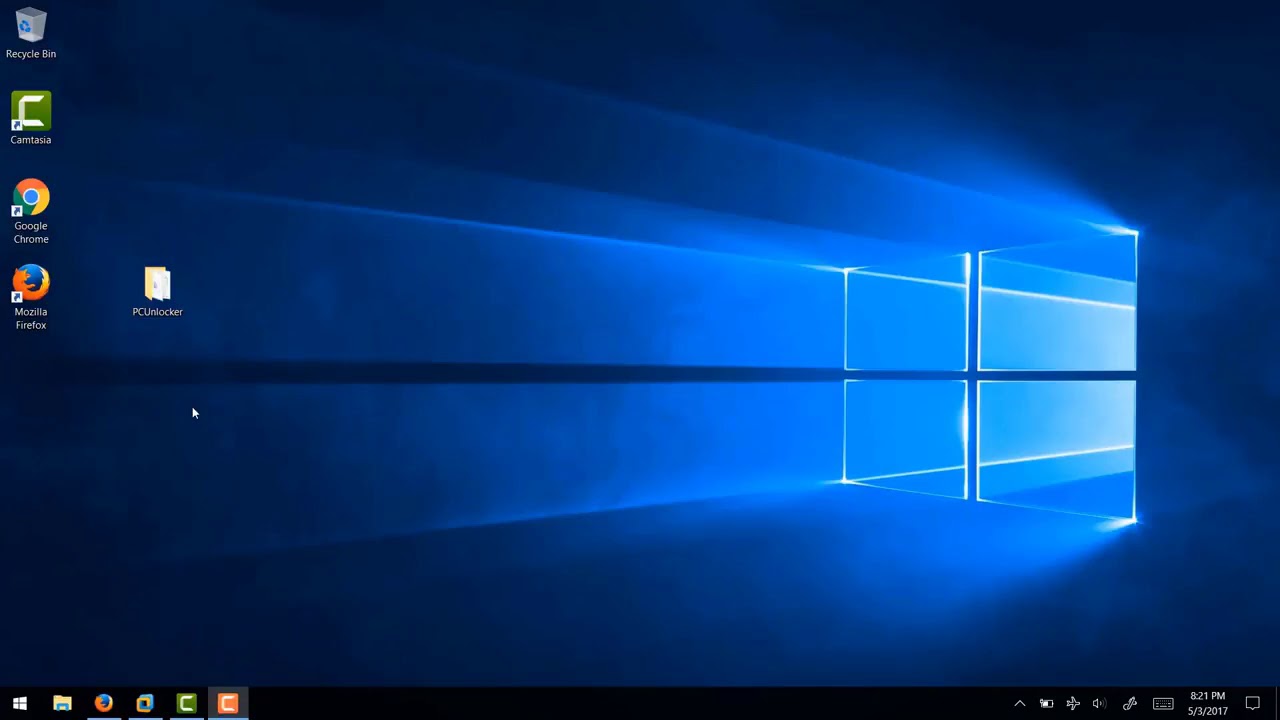 Tutorials on Reset Windows Password with PCUnlocker USB Drive