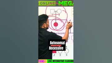 Pedigree Analysis Part-I #pedigreeanalysis #genetics #csirnet #lifescience