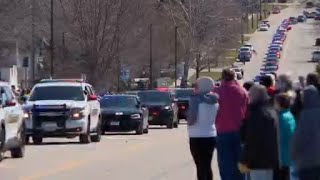 Procession brings Pope Co. Deputy Joshua Owen's body back home