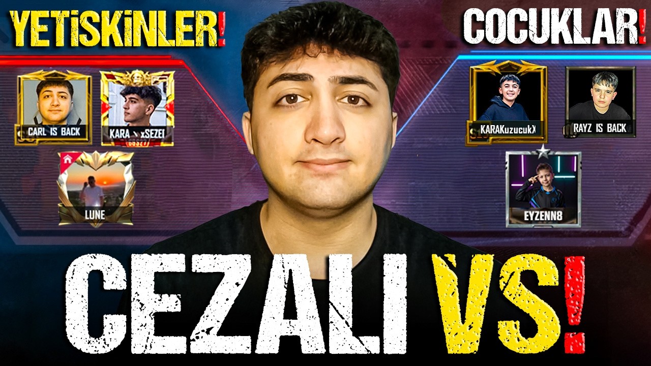 3 YETİŞKİN vs 3 ÇOCUK YOUTUBER! (CEZALI) | PUBG Mobile