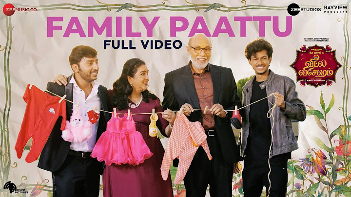 Family Paattu - Veetla Vishesham | RJ Balaji | Boney Kapoor | Girishh G | Jairam | Bombay Jayashri