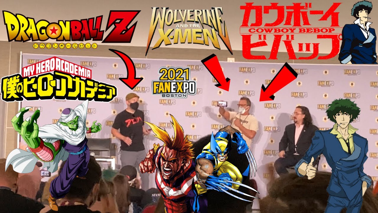PICCOLO & WOLVERINE IN THE SAME ROOM?! | Christopher Sabat & Steve Blum Panel FanExpo Boston 2021