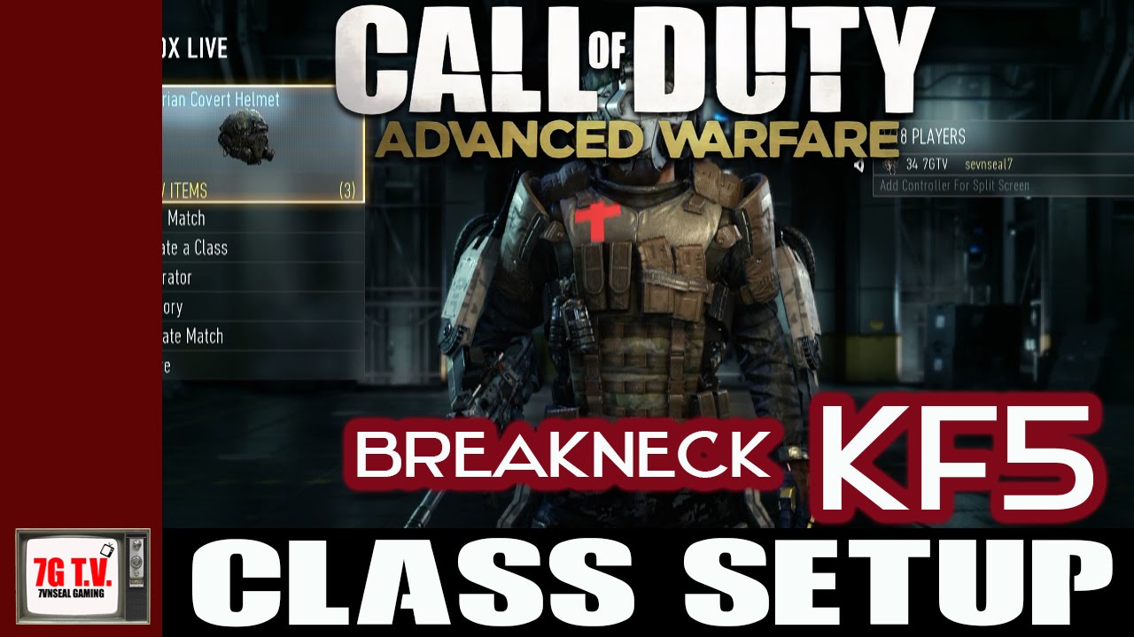 KF5 Breakneck Class Setup: Advanced Warfare 7GTV