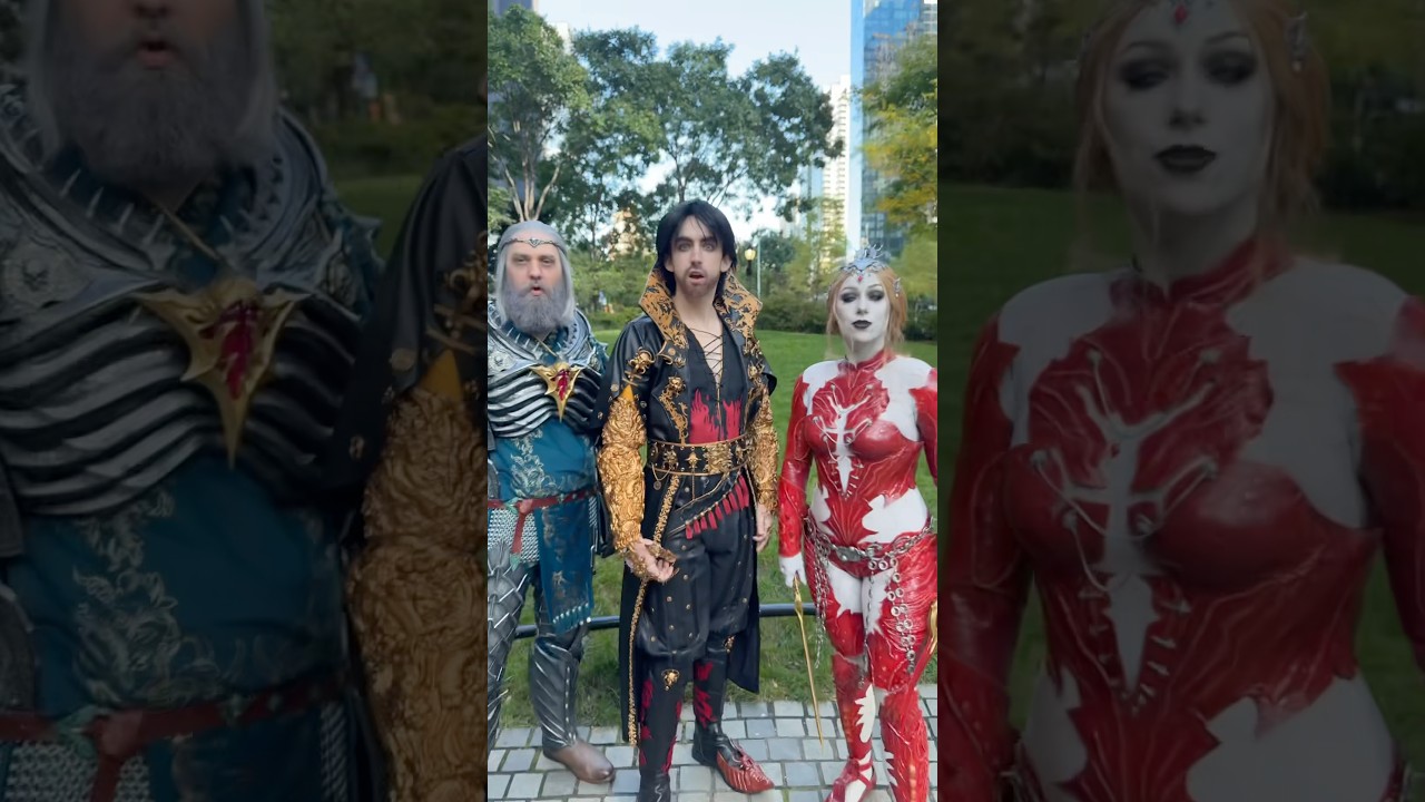 The Chosen from Baldur’s Gate 3 are rolling up to New York Comicon today!