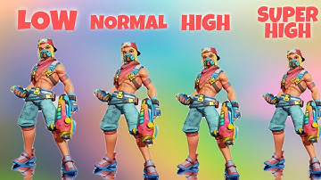 T3 ARENA - Graphics Comparison - 🔥 LOW vs NORMAL vs HIGH vs SURER HIGH - 😱 { Throtex Gaming } 🥵