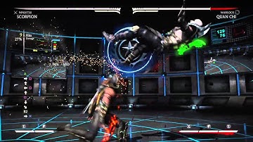 Mortal Kombat X scorpion 32% combo