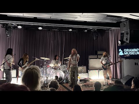 mangetout - Wet Leg live at the Grammy Museum Los Angeles 12/15/2025 spotlight 