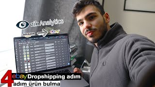 Zikytics İle Adım Adım Satan Ürünler Buluyoruz Orta-İleri Seviye Ebay Dropshipping 2022