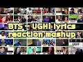 [BTS] UGH! 욱 lyrics video｜reaction mashup