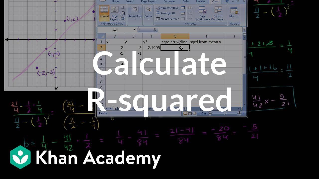 Calculating R-Squared