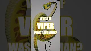 Viper as human!! #shorts #fyp #digitalart #digitalartist #painting #drawing #viper #kungfupanda