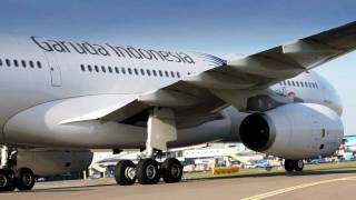 Garuda Indonesia keert terug op Schiphol - 1e landing