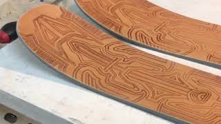 Building A Wood Topsheet Ski For Iris Skis