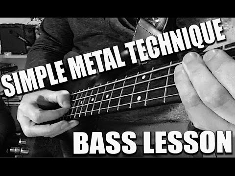 simple-metal-technique:-a-bass-lesson-everyday-#-300
