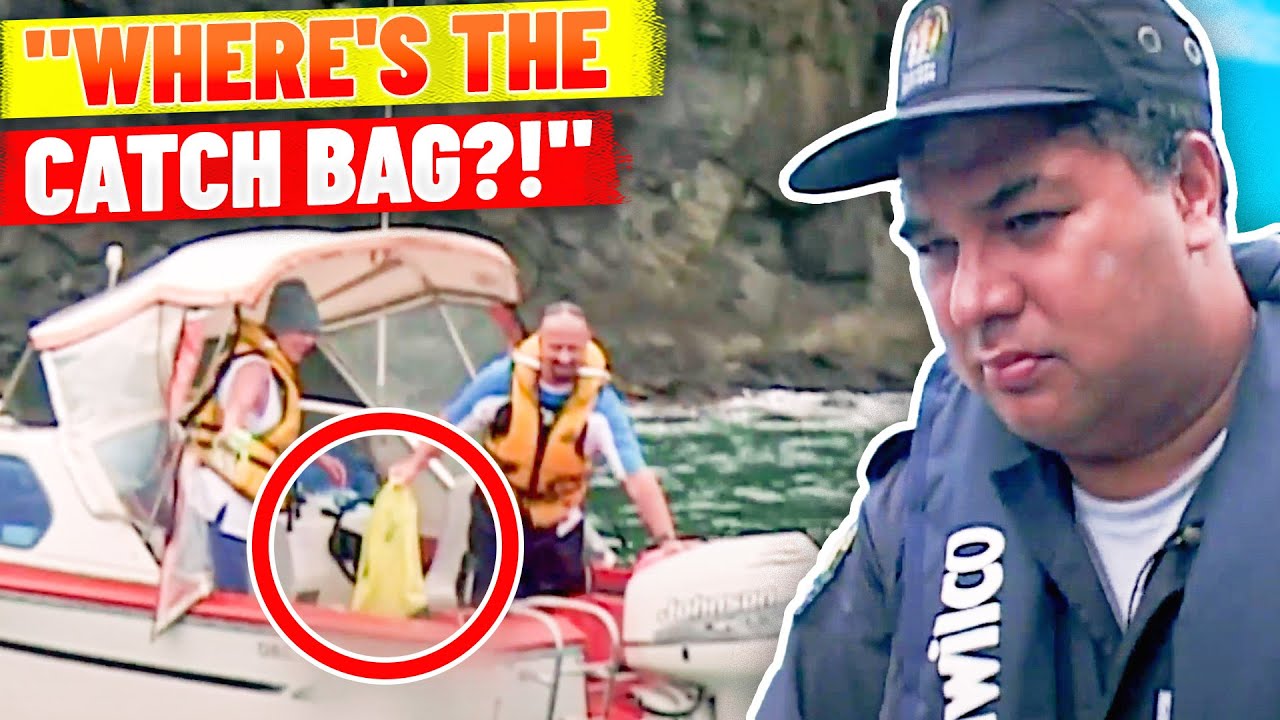 Fishery Officers Catch Poachers Dumping Illegal Haul YouTube