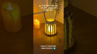 ✨ Turned trash into decor#asmrsounds #upcycledecor #diygift #jarideas #handmadehome
