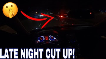 THIS BENZ WANTED SMOKE WITH THE WRONG G35!  Practicing Manual Mode In My G35 HR *POV DRIVE*