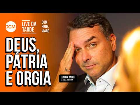 Orgias de Flávio Bolsonaro eram organizadas por “namoradinha”, indicam mensagens