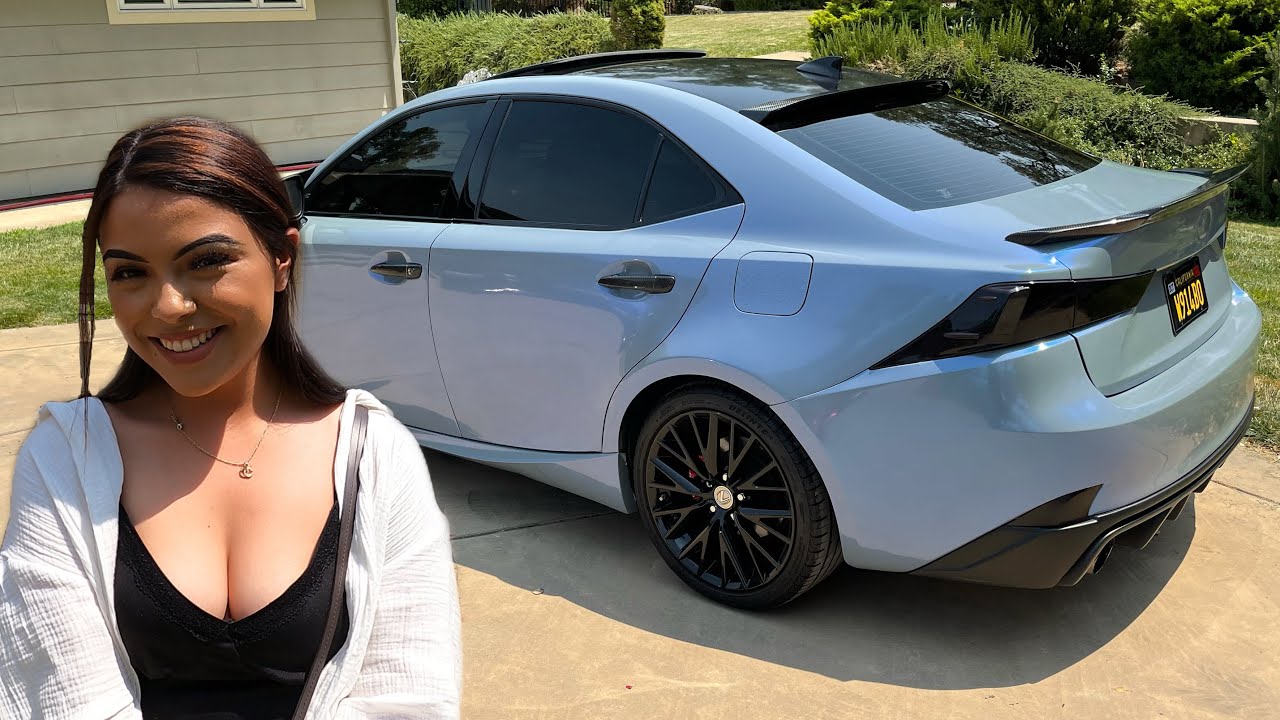 Her FANCY Louis Vuitton Embossed Lexus  Candy Roc Grey Brings The Girls To  The Yard 