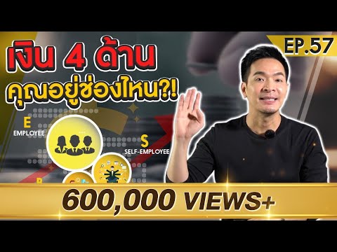 เงิน 4 ด้าน รายได้ 4 แบบ เป็นอย่างไร และช่องไหนสบายสุด