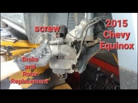 How to replace front brakes and rotors | 2015 Chevy Equinox - YouTube